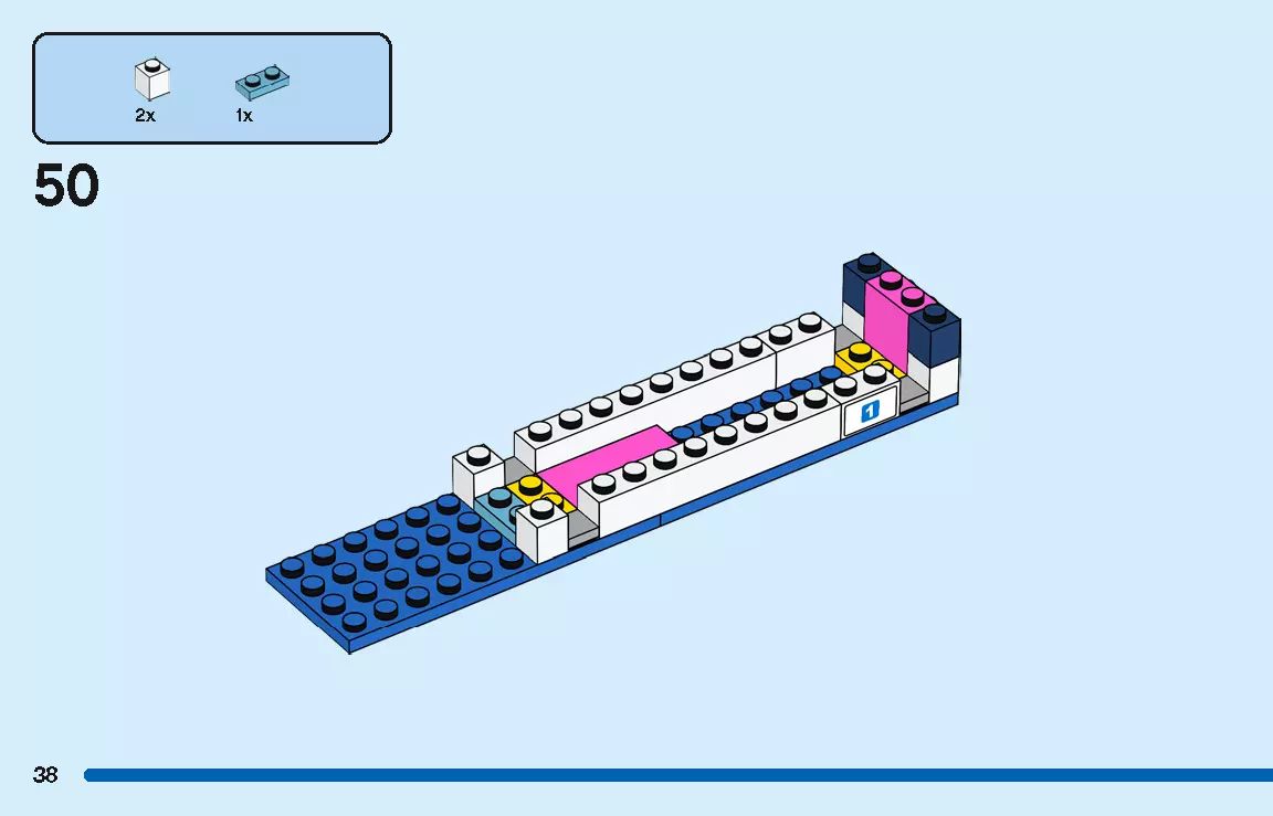TwindBricks3D - 40518 High-Speed Train 3D print model_37