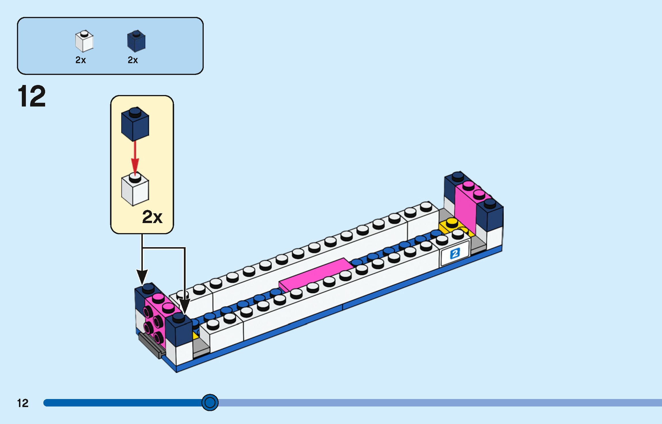 TwindBricks3D - 40518 High-Speed Train 3D print model_11