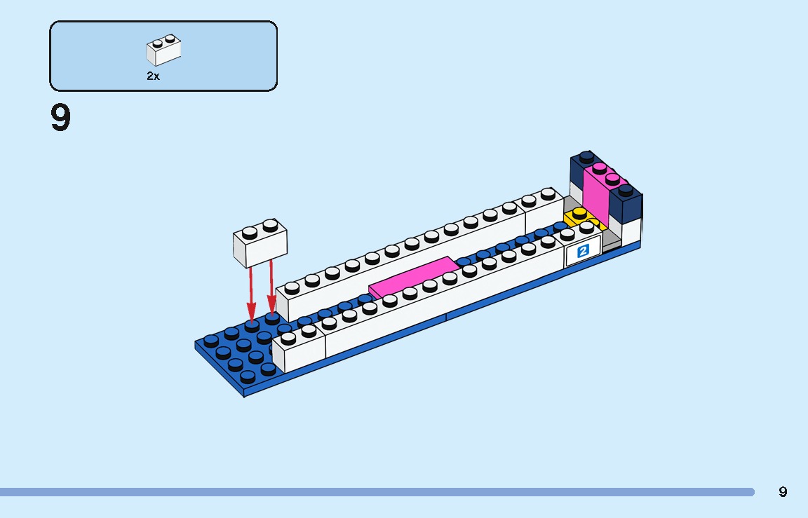 TwindBricks3D - 40518 High-Speed Train 3D print model_8