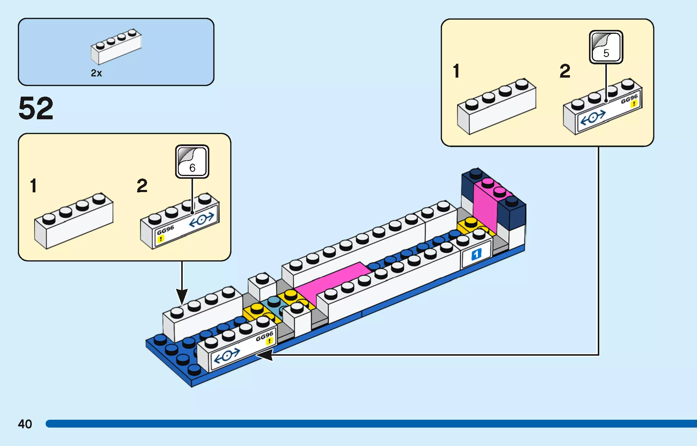 TwindBricks3D - 40518 High-Speed Train 3D print model_39
