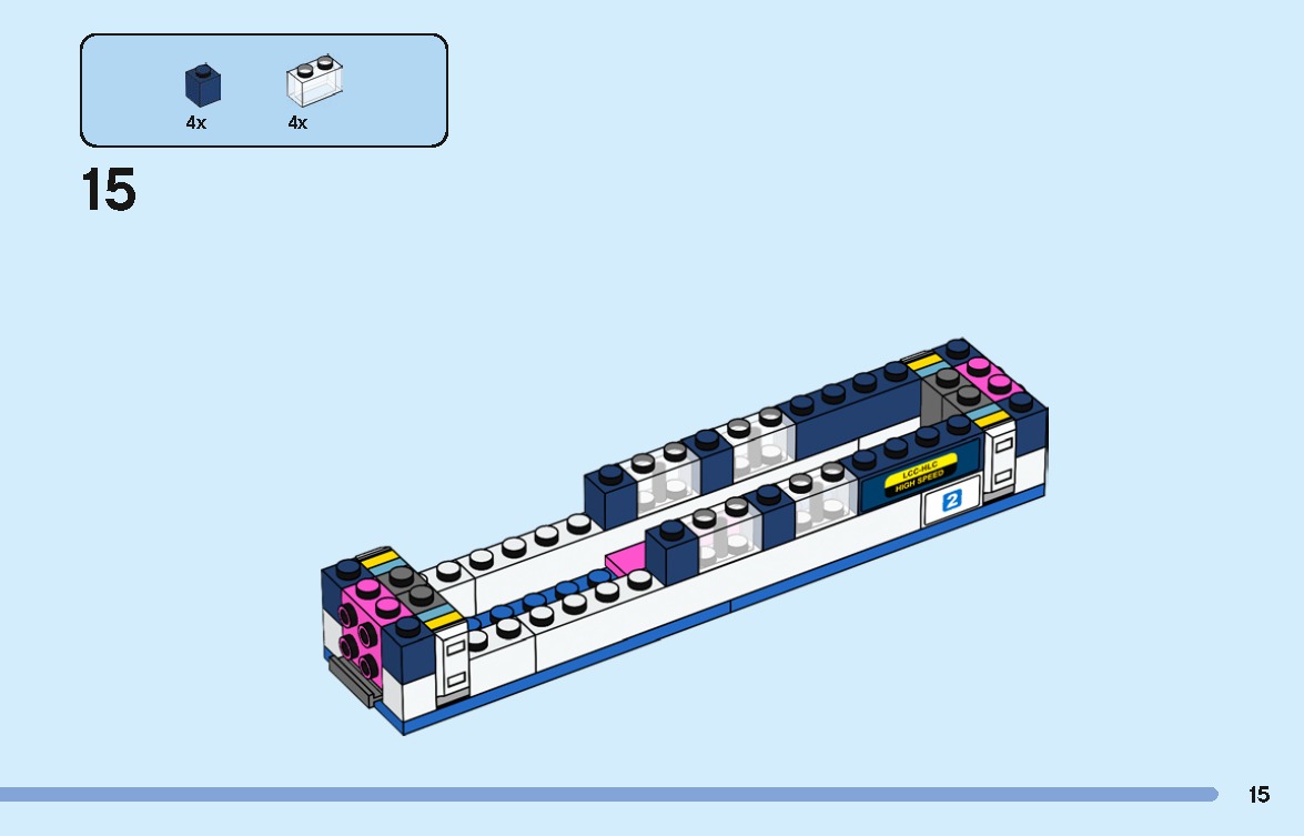 TwindBricks3D - 40518 High-Speed Train 3D print model_14