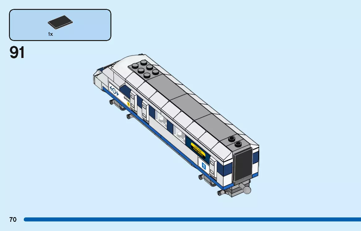TwindBricks3D - 40518 High-Speed Train 3D print model_69
