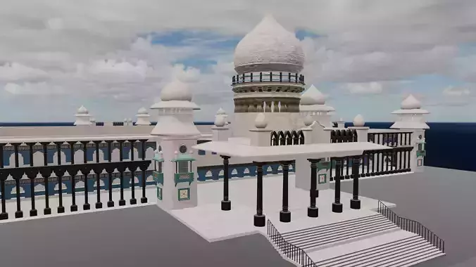 palace 3D model 