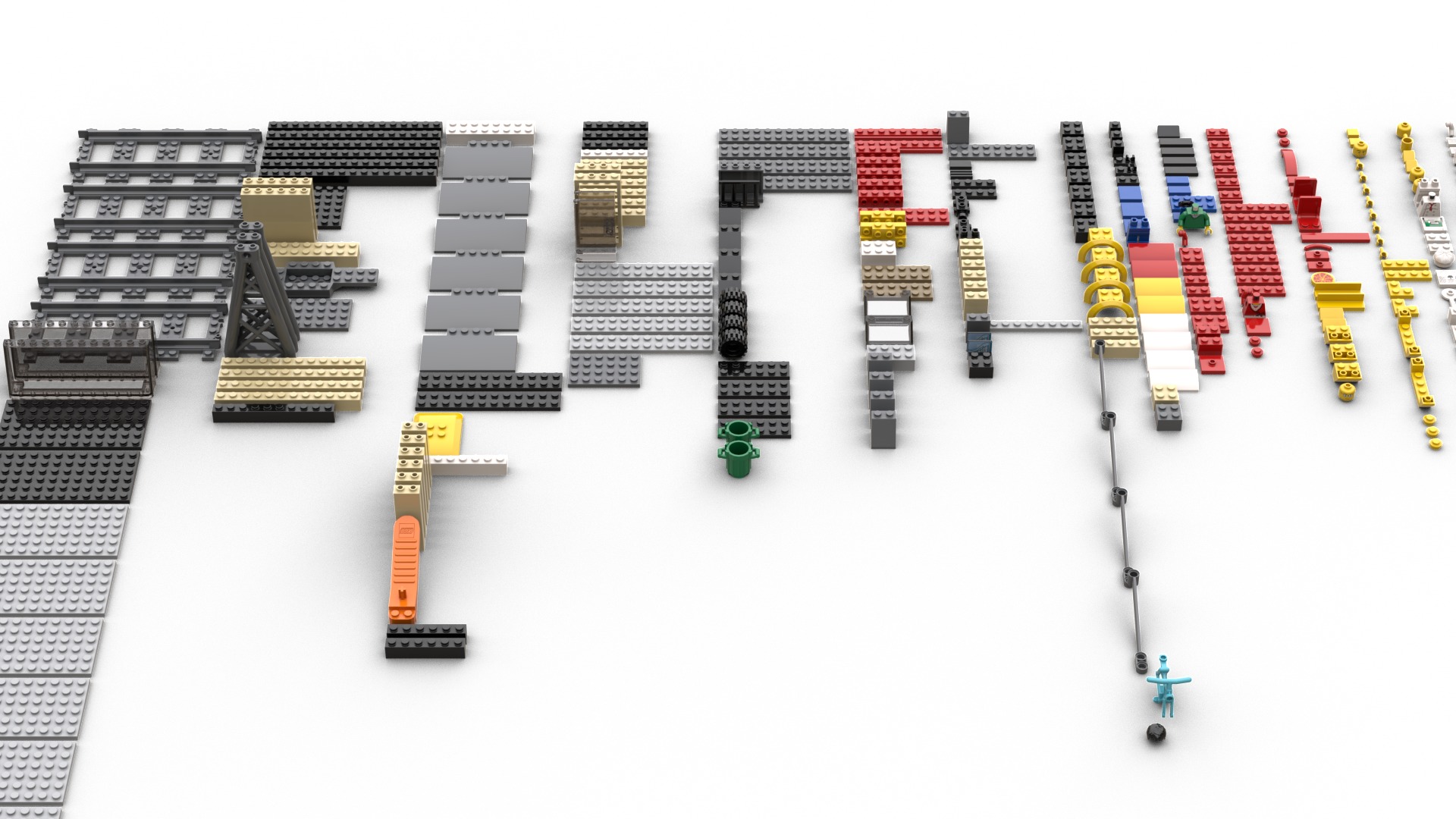 TwindBricks3D - 60050 Train Station 3D print model_1