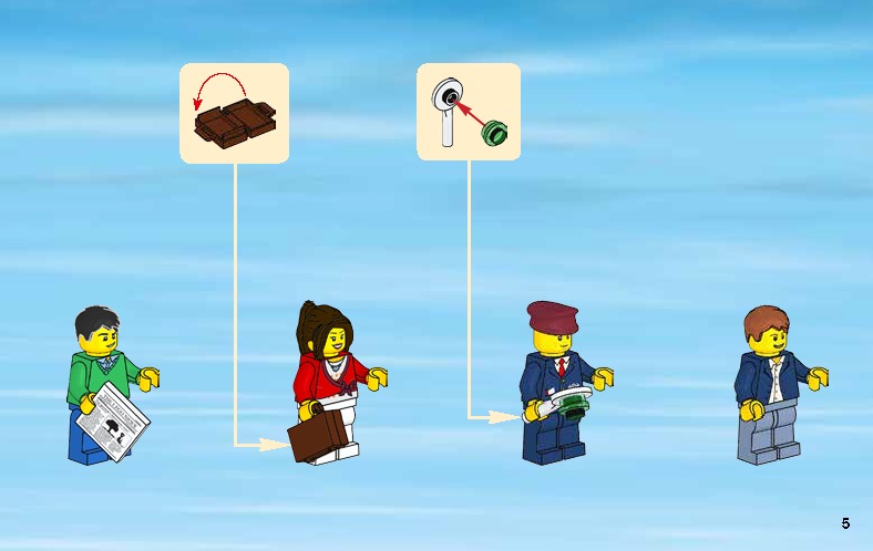 TwindBricks3D - 60050 Train Station 3D print model_3