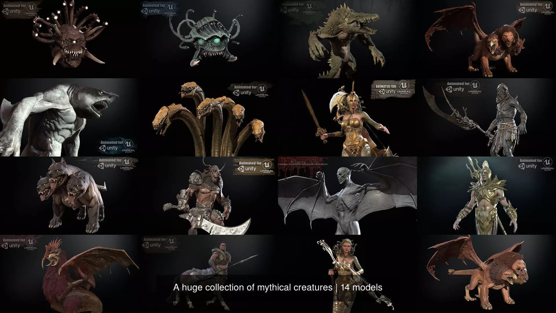 A huge collection of mythical creatures _16
