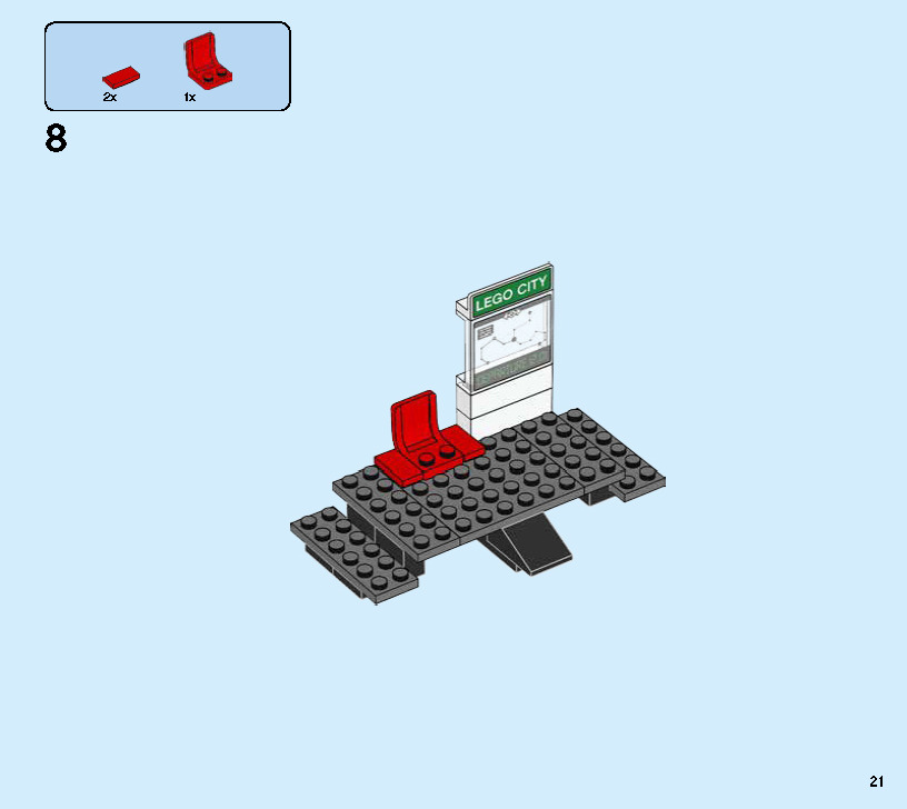 TwindBricks3D - 60197 Passenger Train 3D print model_39