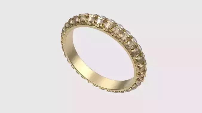 Luxe Halo Eternity Band JDBCo