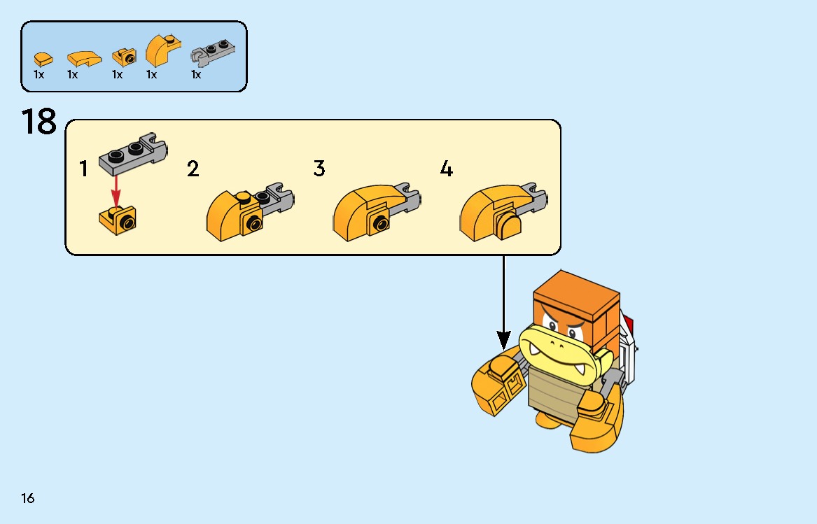 TwindBricks3D - 71437 The Bowser Express Train 3D print model_10