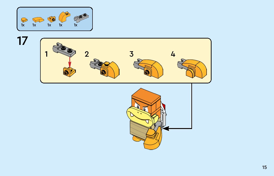 TwindBricks3D - 71437 The Bowser Express Train 3D print model_9