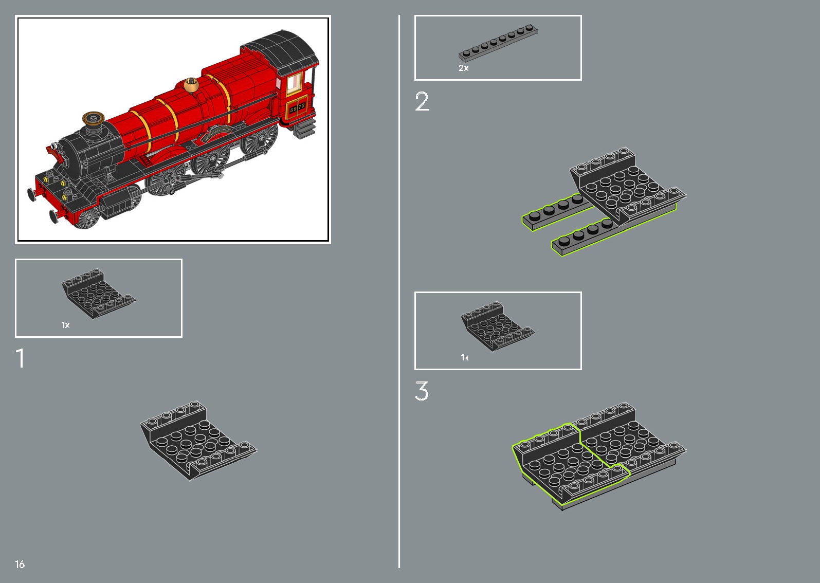 TwindBricks3D - 76405 Hogwarts Express - Collector Edition 3D print model_10