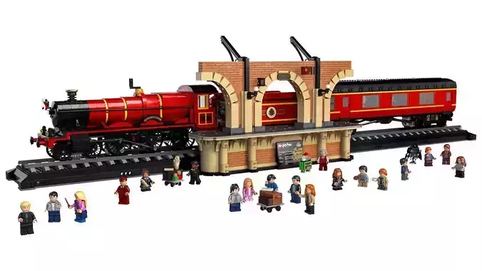 TwindBricks3D - 76405 Hogwarts Express - Collector Edition 3D print model