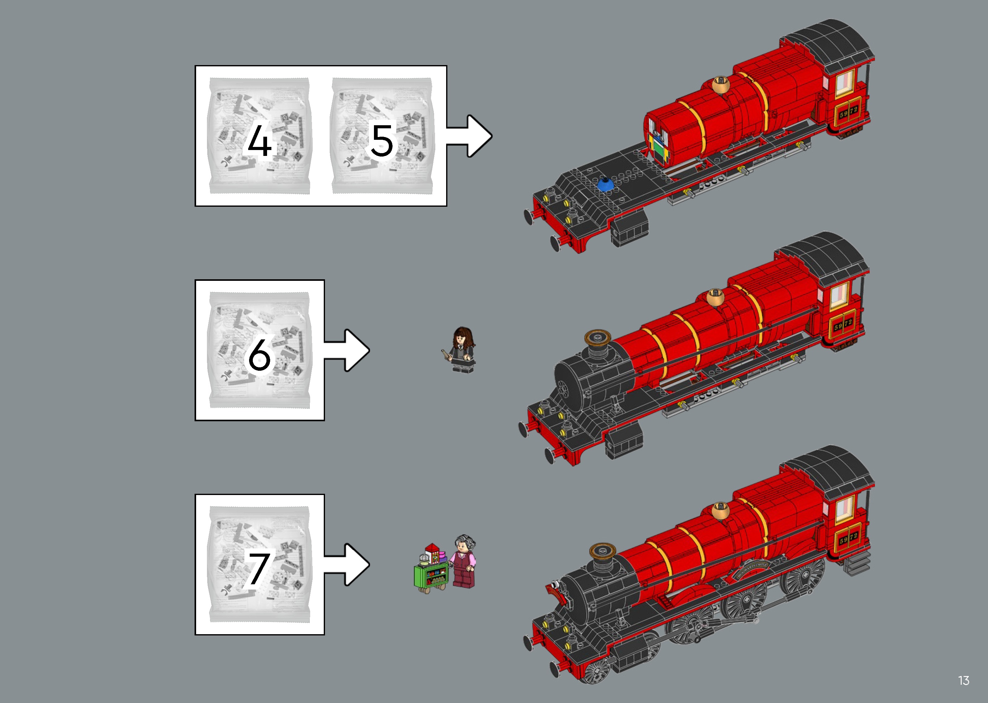 TwindBricks3D - 76405 Hogwarts Express - Collector Edition 3D print model_7