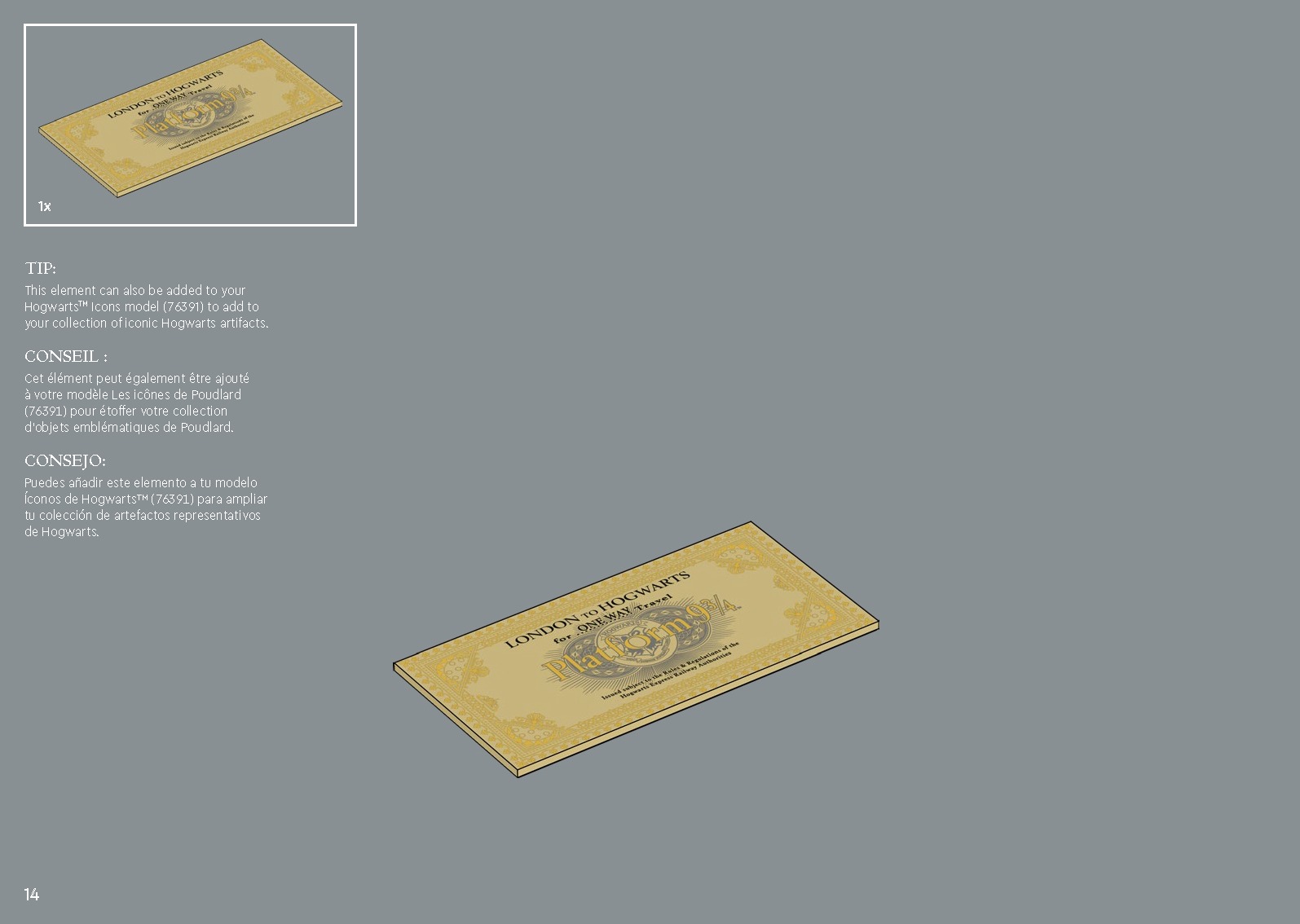 TwindBricks3D - 76405 Hogwarts Express - Collector Edition 3D print model_8