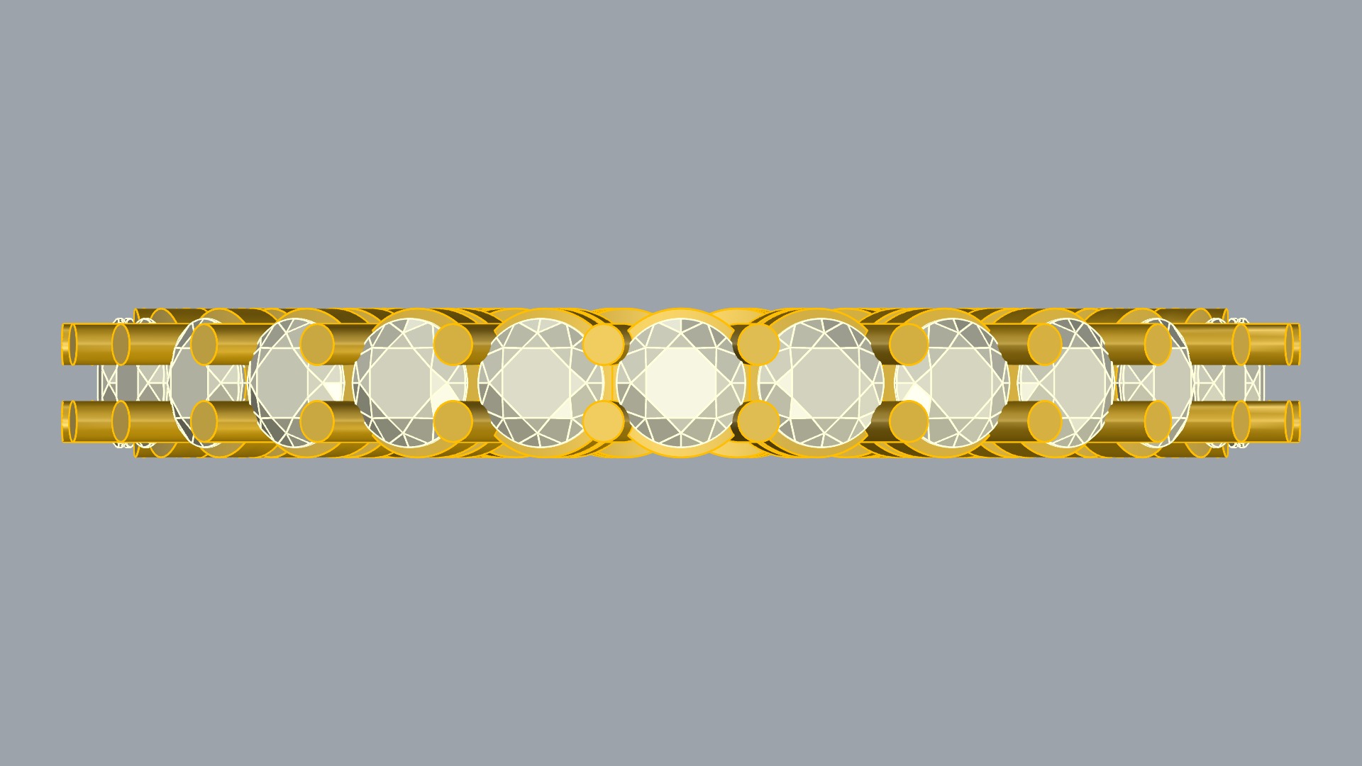 Modern Radiant Eternity Band JDBCo 3D print model_13