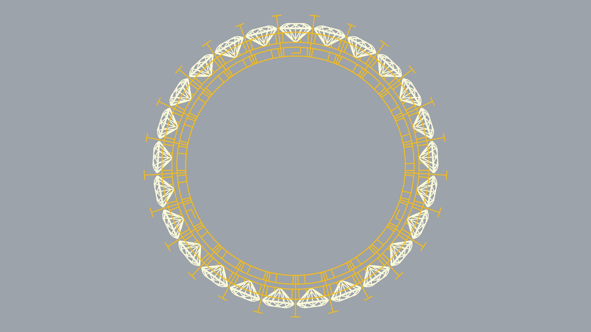 Modern Radiant Eternity Band JDBCo 3D print model_10