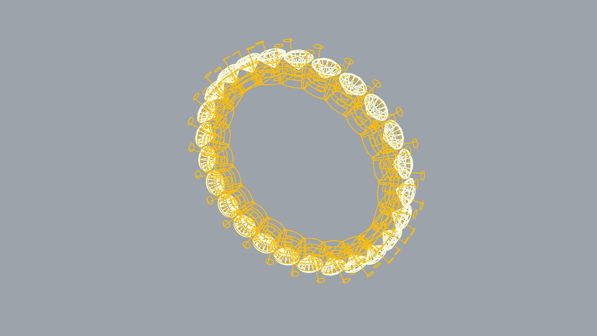 Modern Radiant Eternity Band JDBCo 3D print model_8