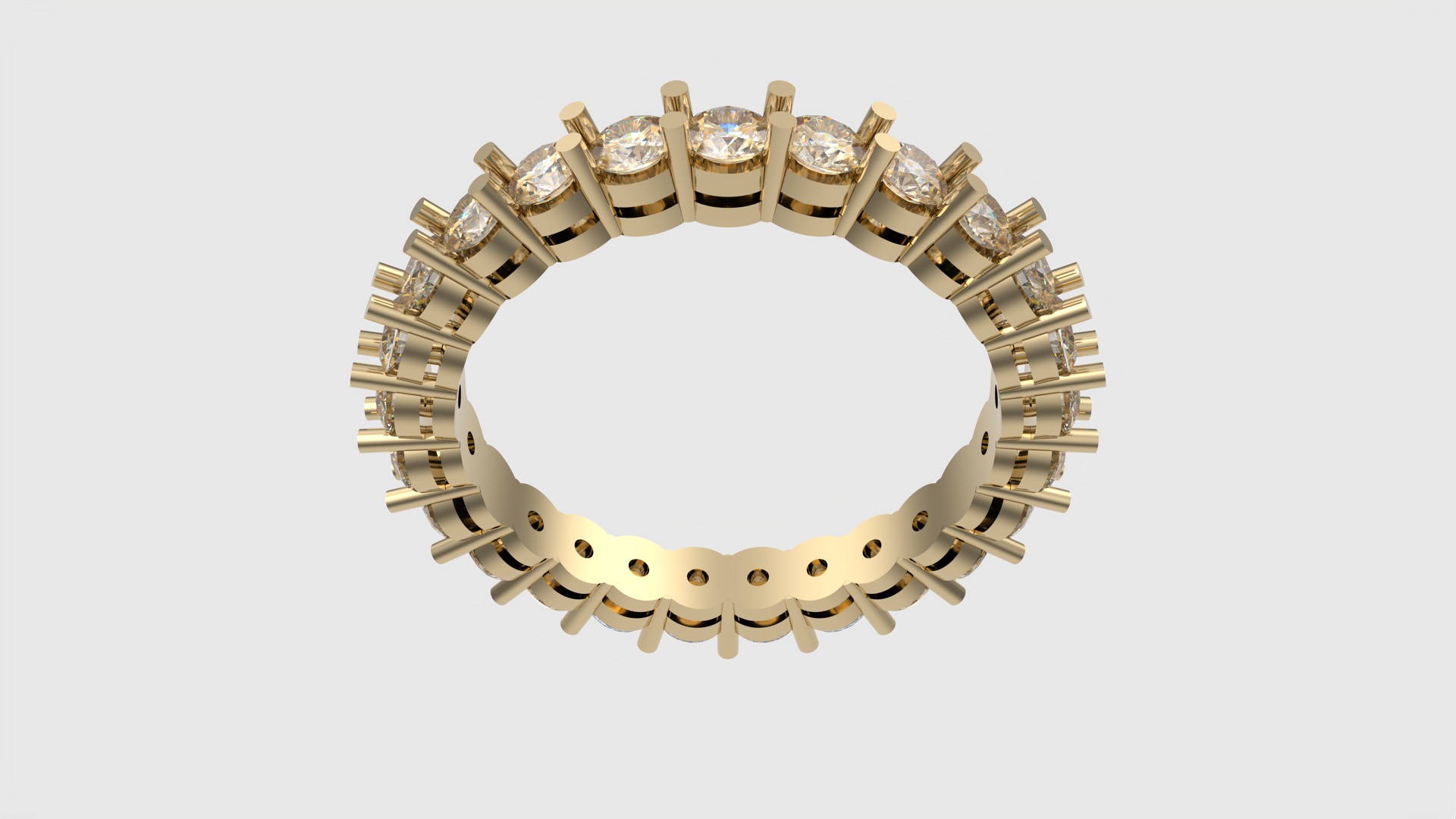 Modern Radiant Eternity Band JDBCo 3D print model_16