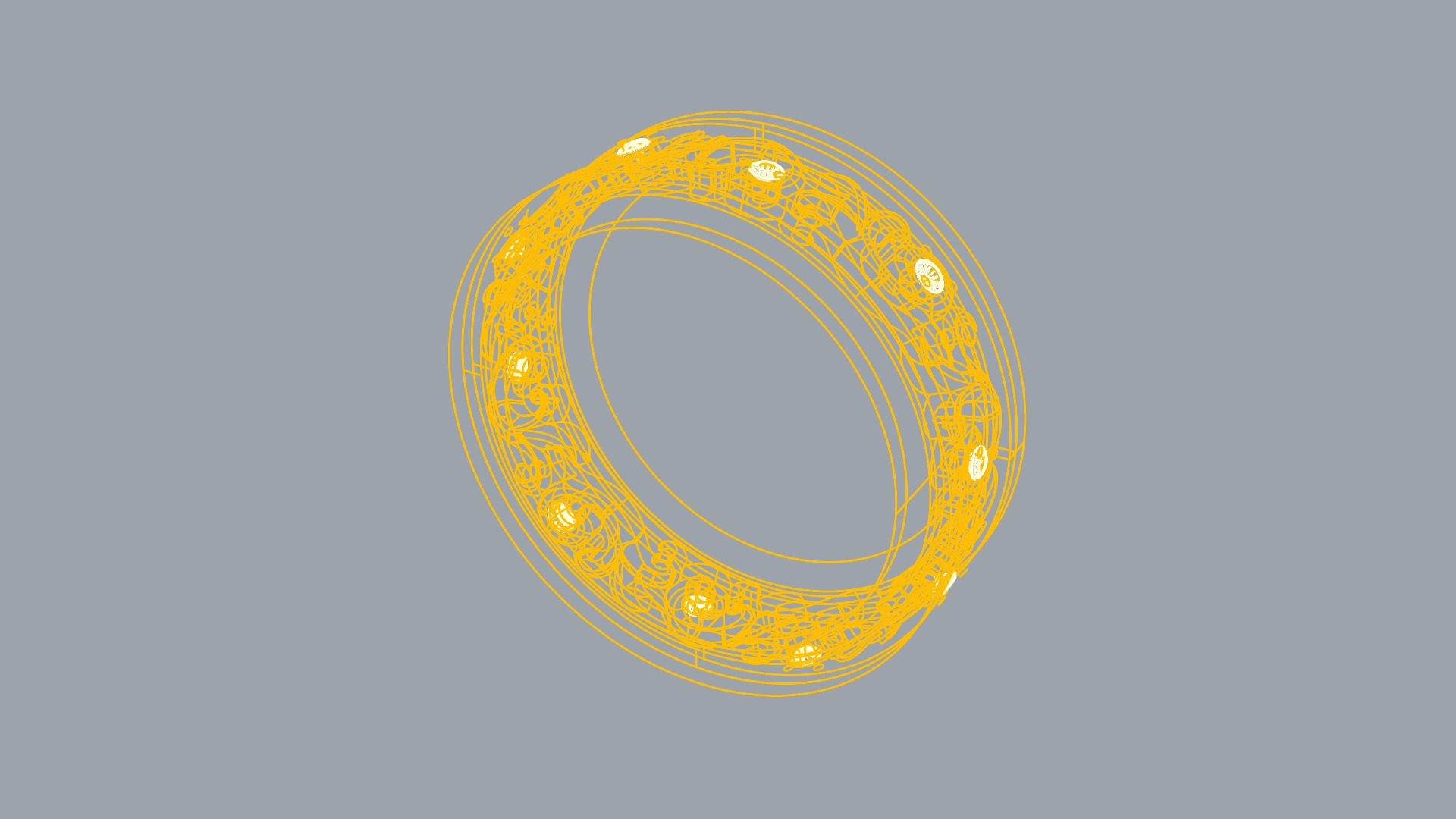 Ornate Scrollwork Band Ring JDBCo 3D print model_8