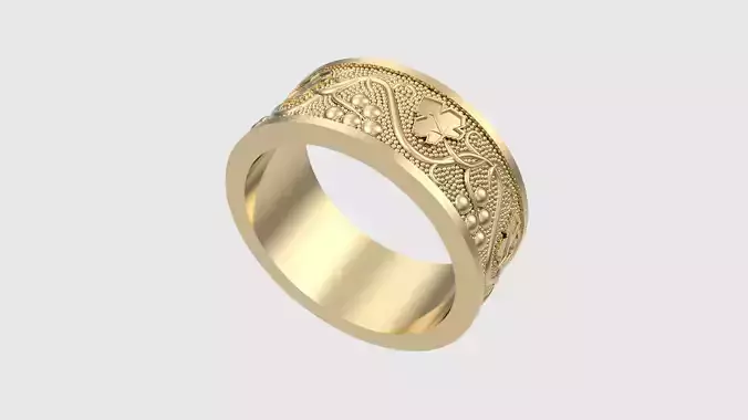 Charming Filigree Band Ring JDBCo
