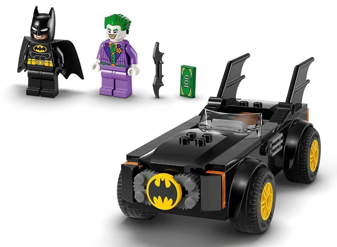PixelBricks3D - LEGO Batmobile Pursuit - Batman vs The Joker 3D print model_1