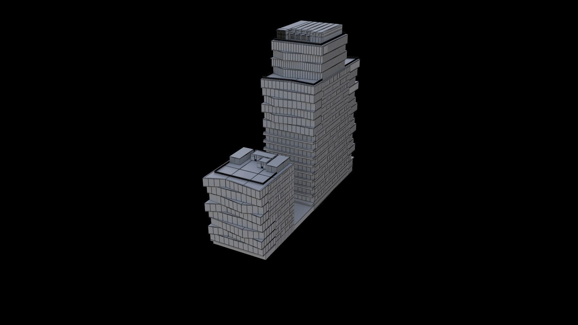 Buildingoffice2 3D model_5