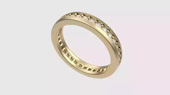 Refined Channel Set Eternity Ring JDBCo