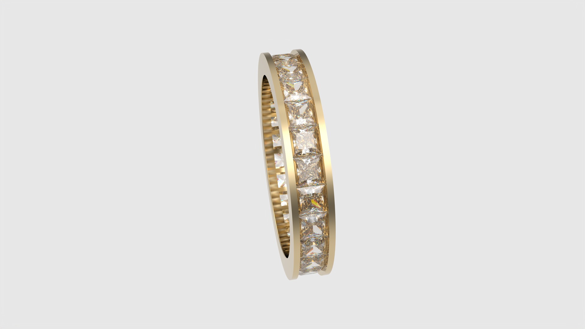 Luxurious Channel Set Eternity Ring JDBCo 3D print model_20