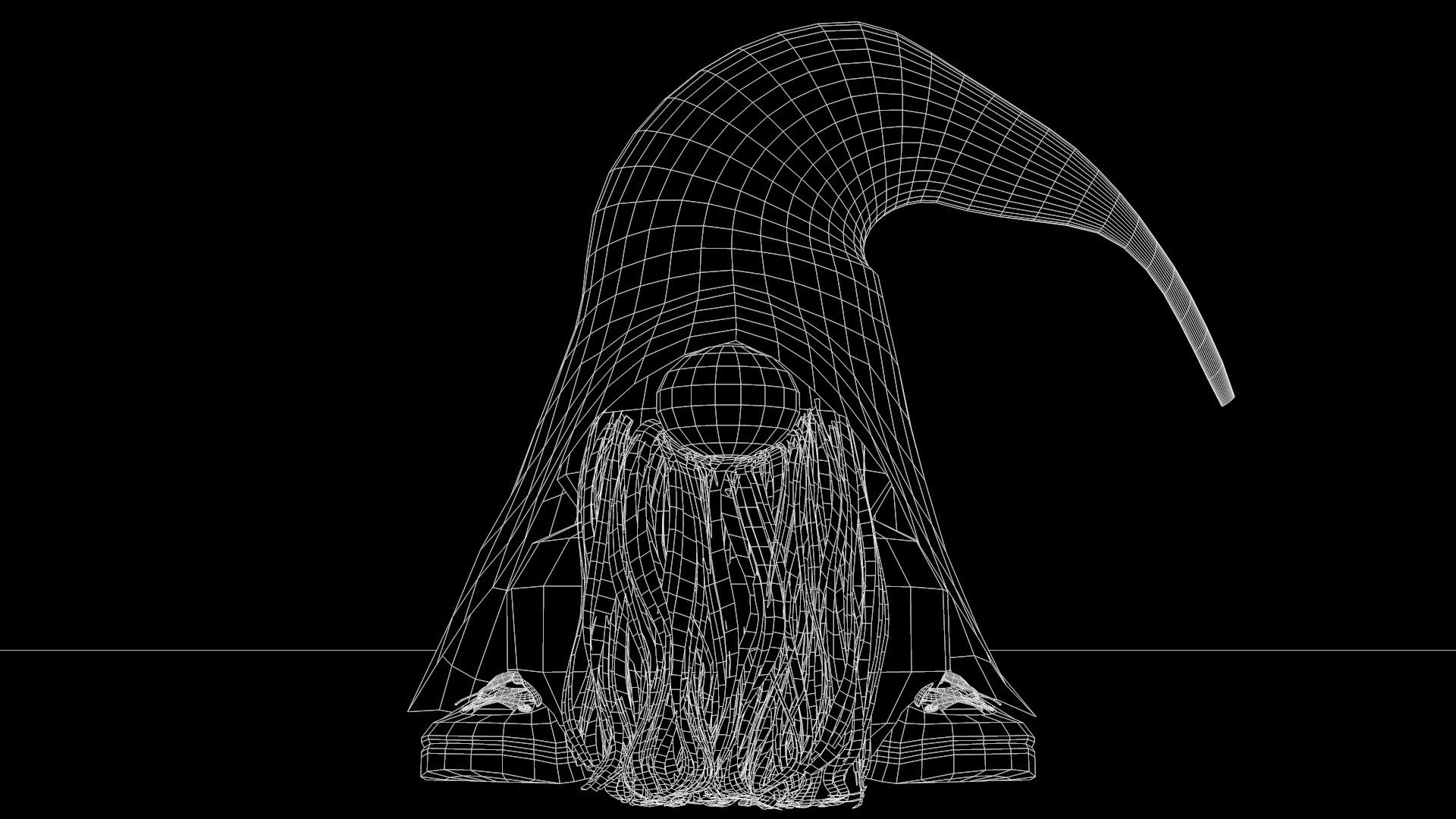 Snowball Doll 3D model_1