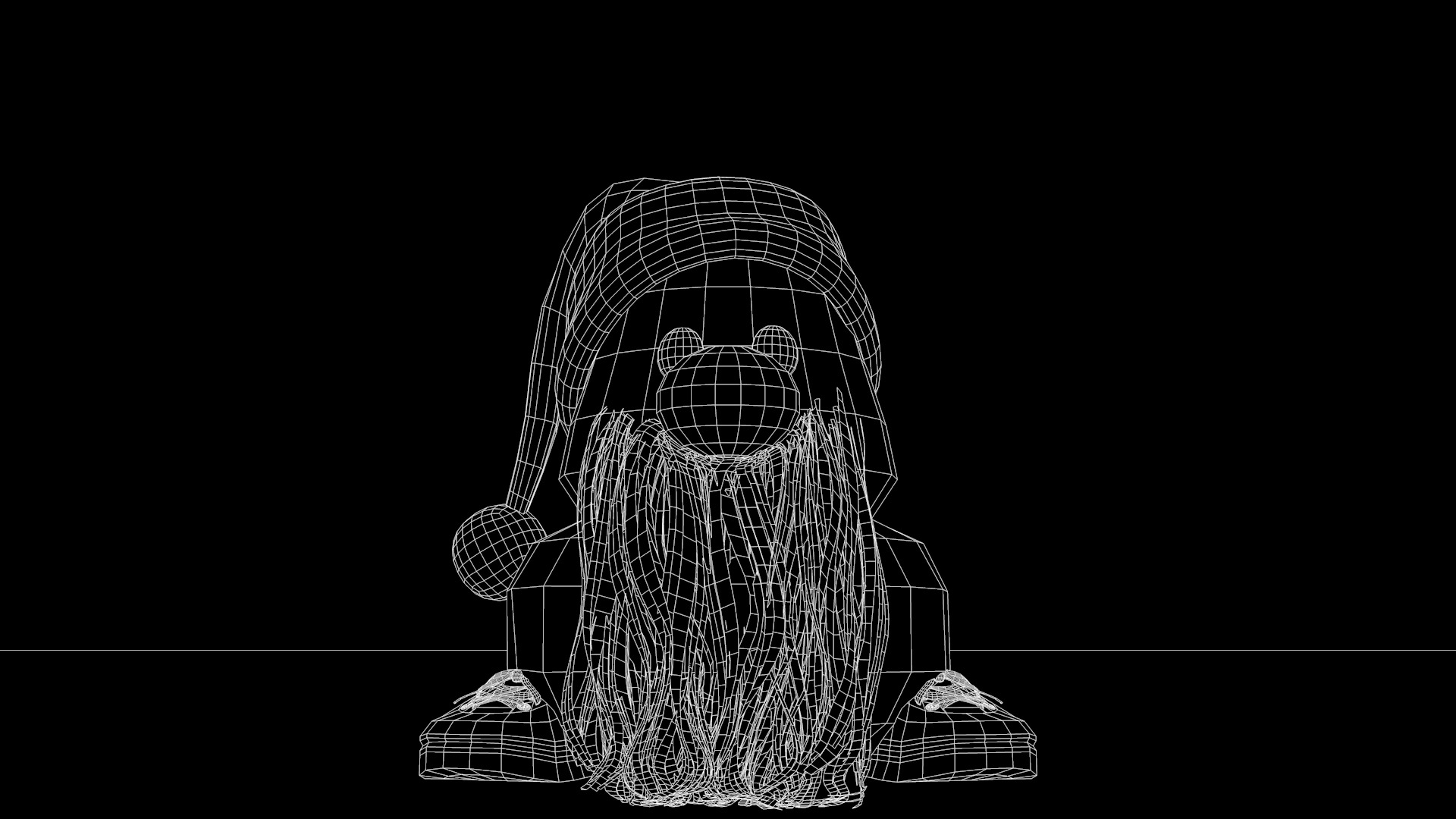 Snowball Doll 3D model_3