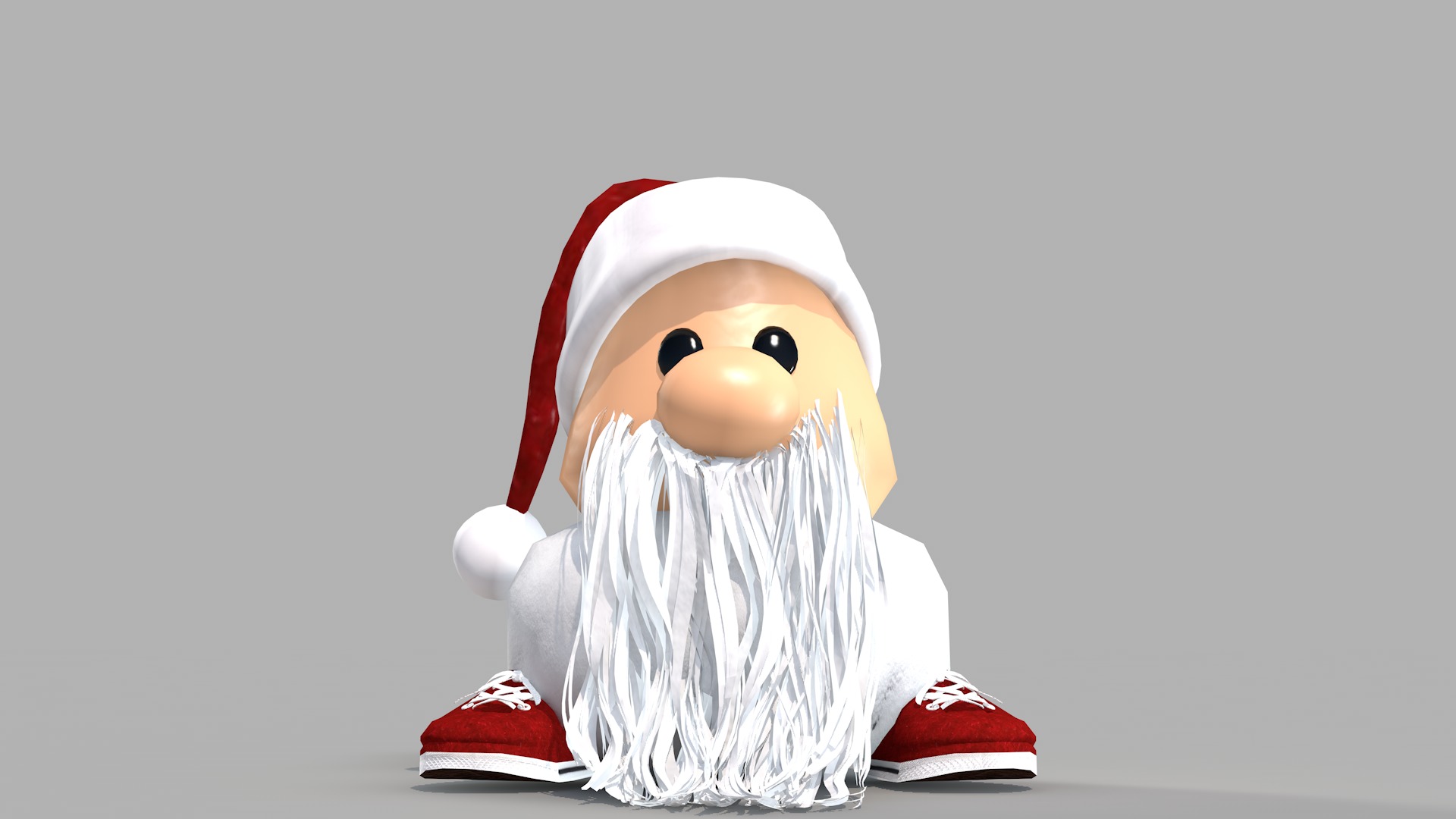 Snowball Doll 3D model_2