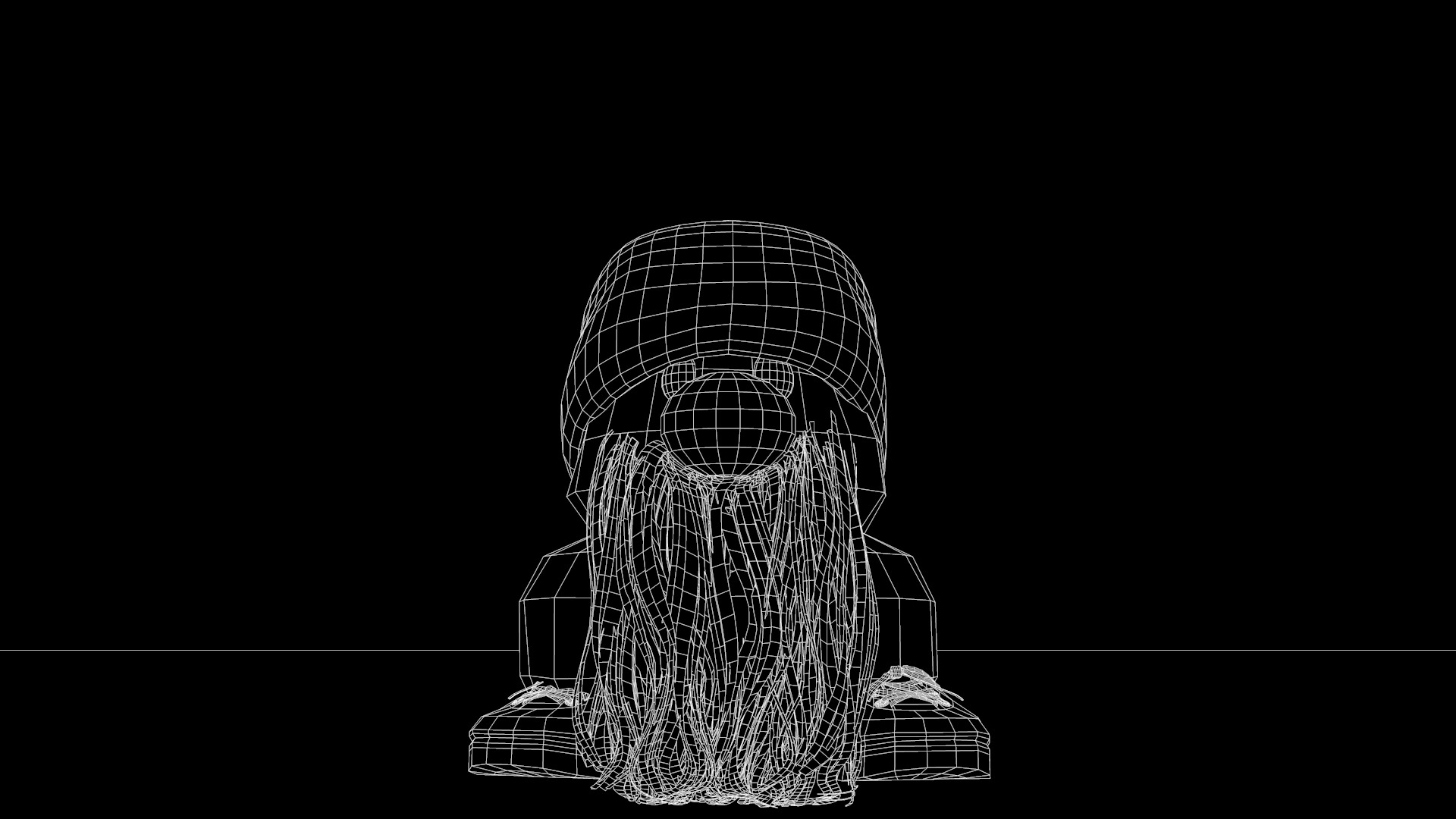 Snowball Doll 3D model_5