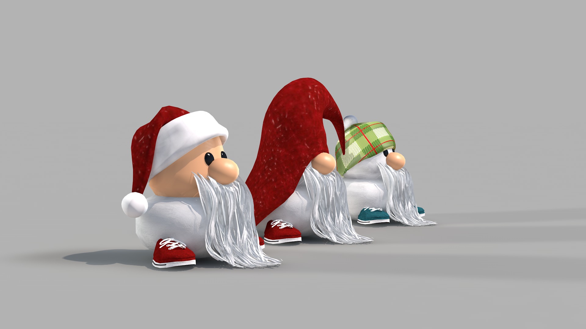 Snowball Doll 3D model_10