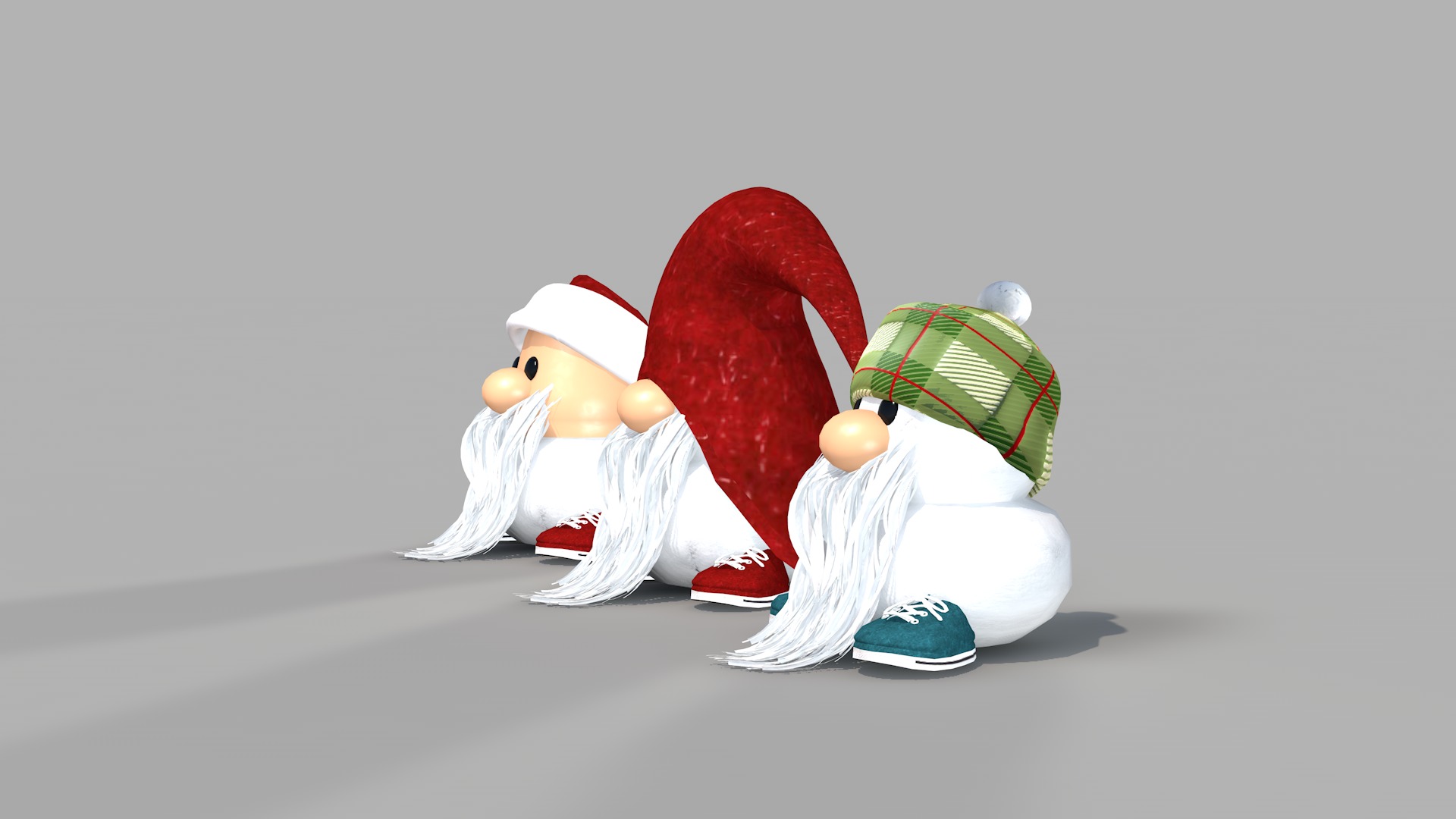 Snowball Doll 3D model_8