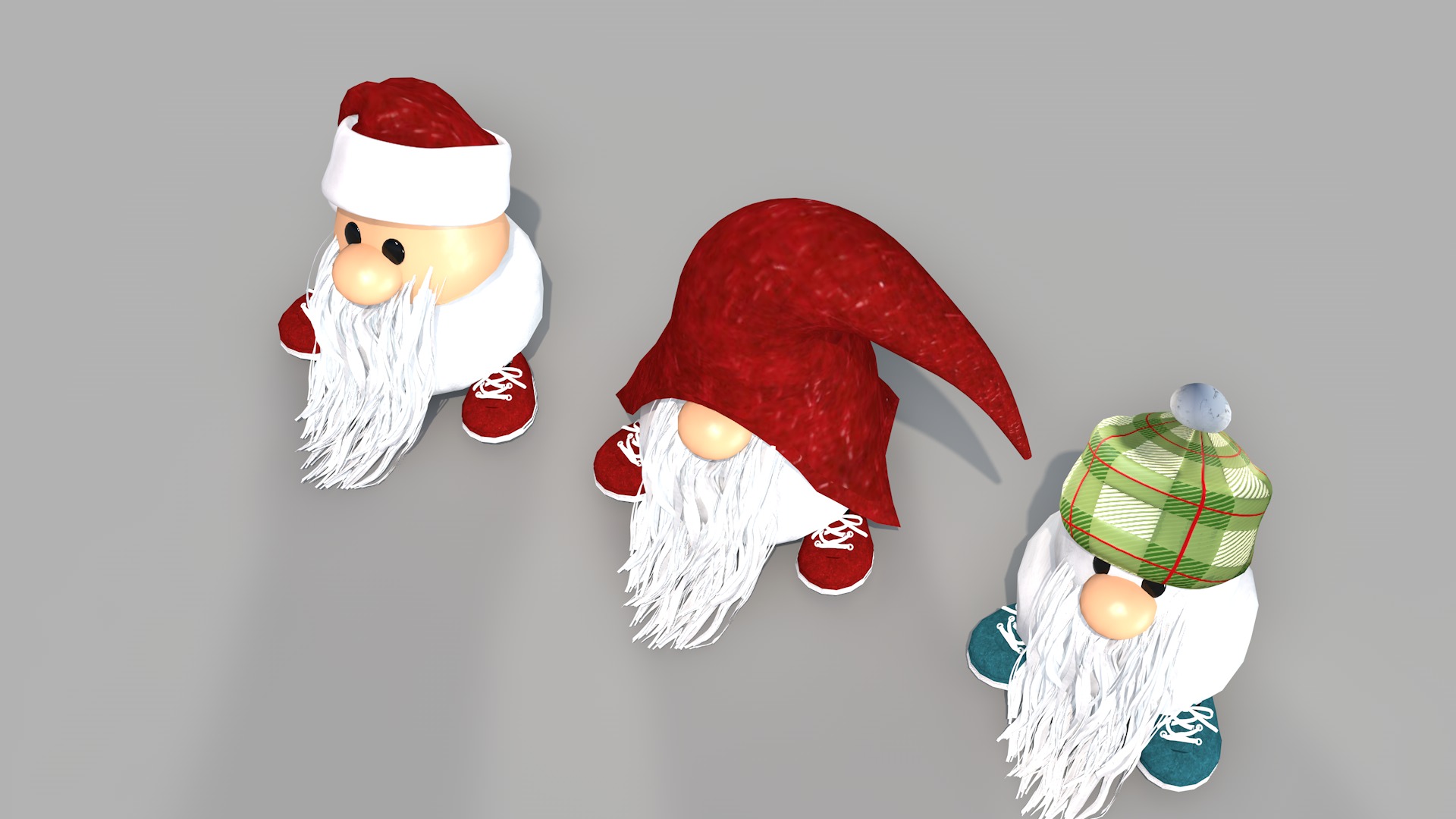 Snowball Doll 3D model_12