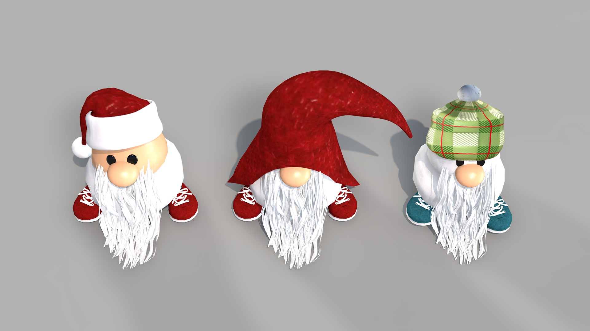 Snowball Doll 3D model_11