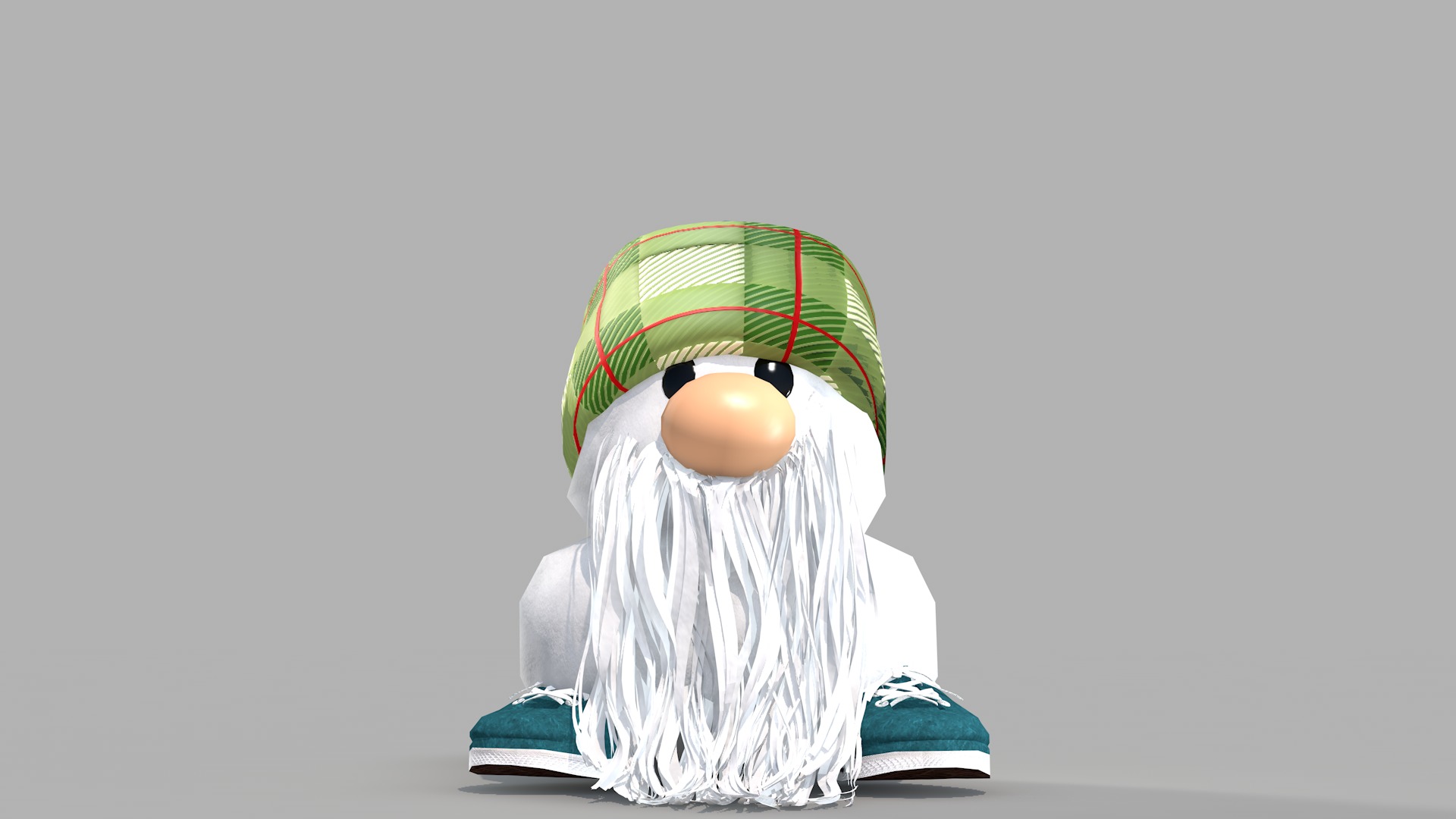 Snowball Doll 3D model_4