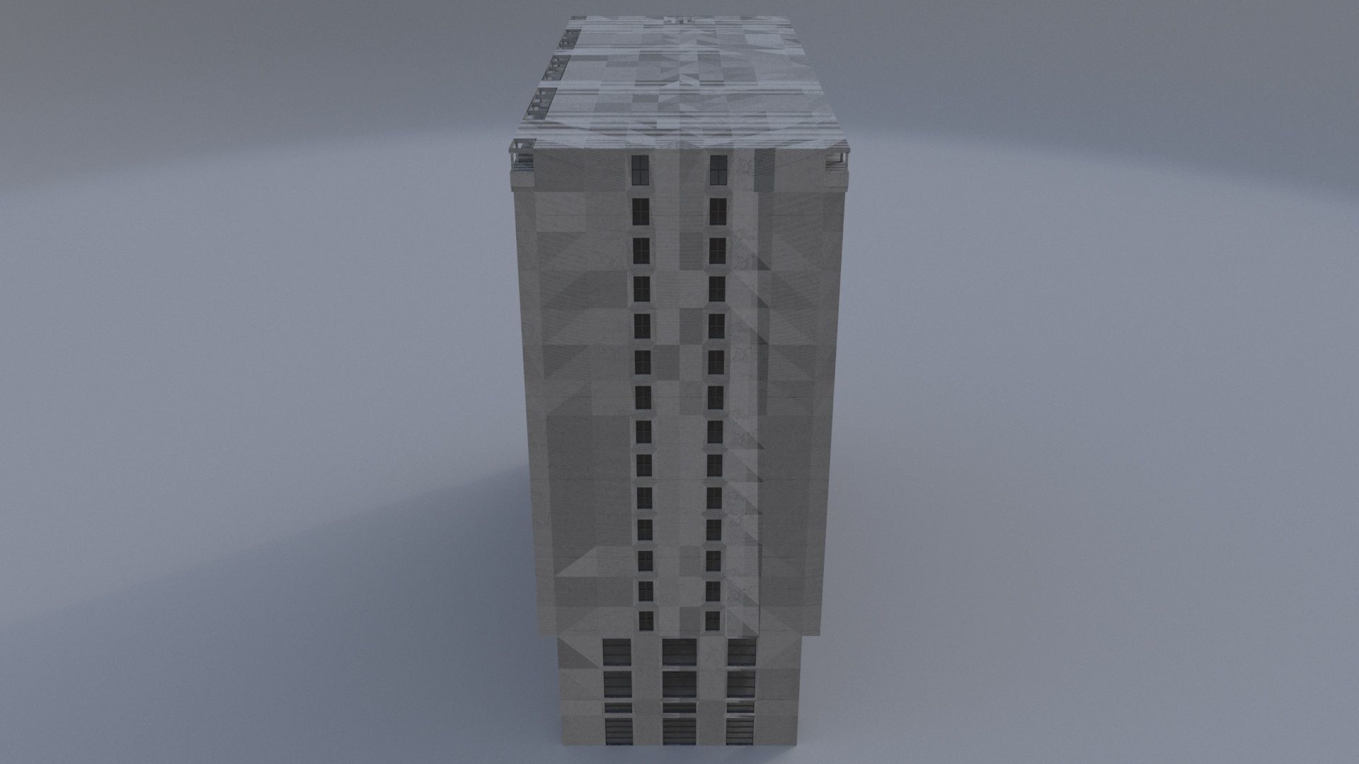 BuildingofficeA 3D model_1