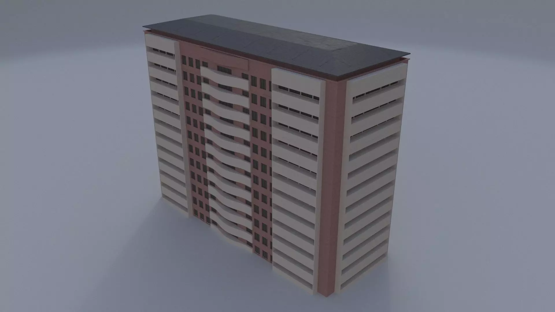 BuildingofficeB 3D model