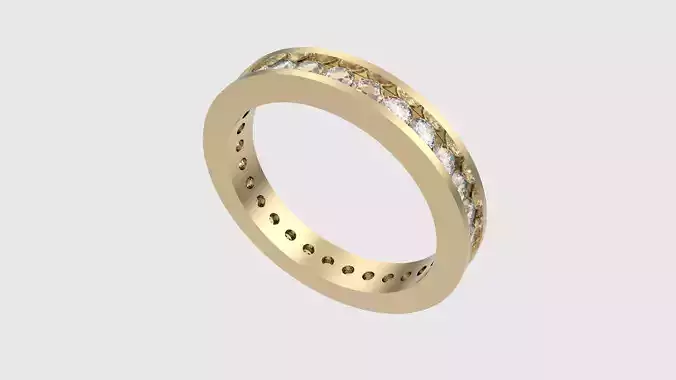Charming Channel Set Eternity Ring JDBCo