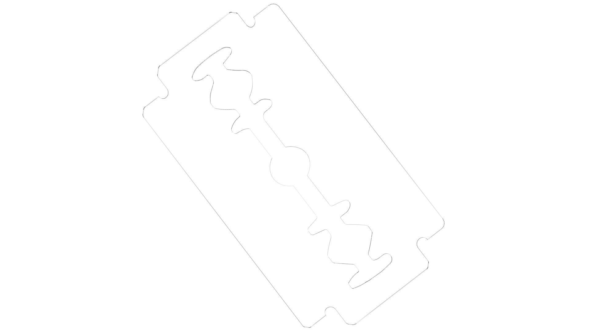 Razor Blade 3D model_21