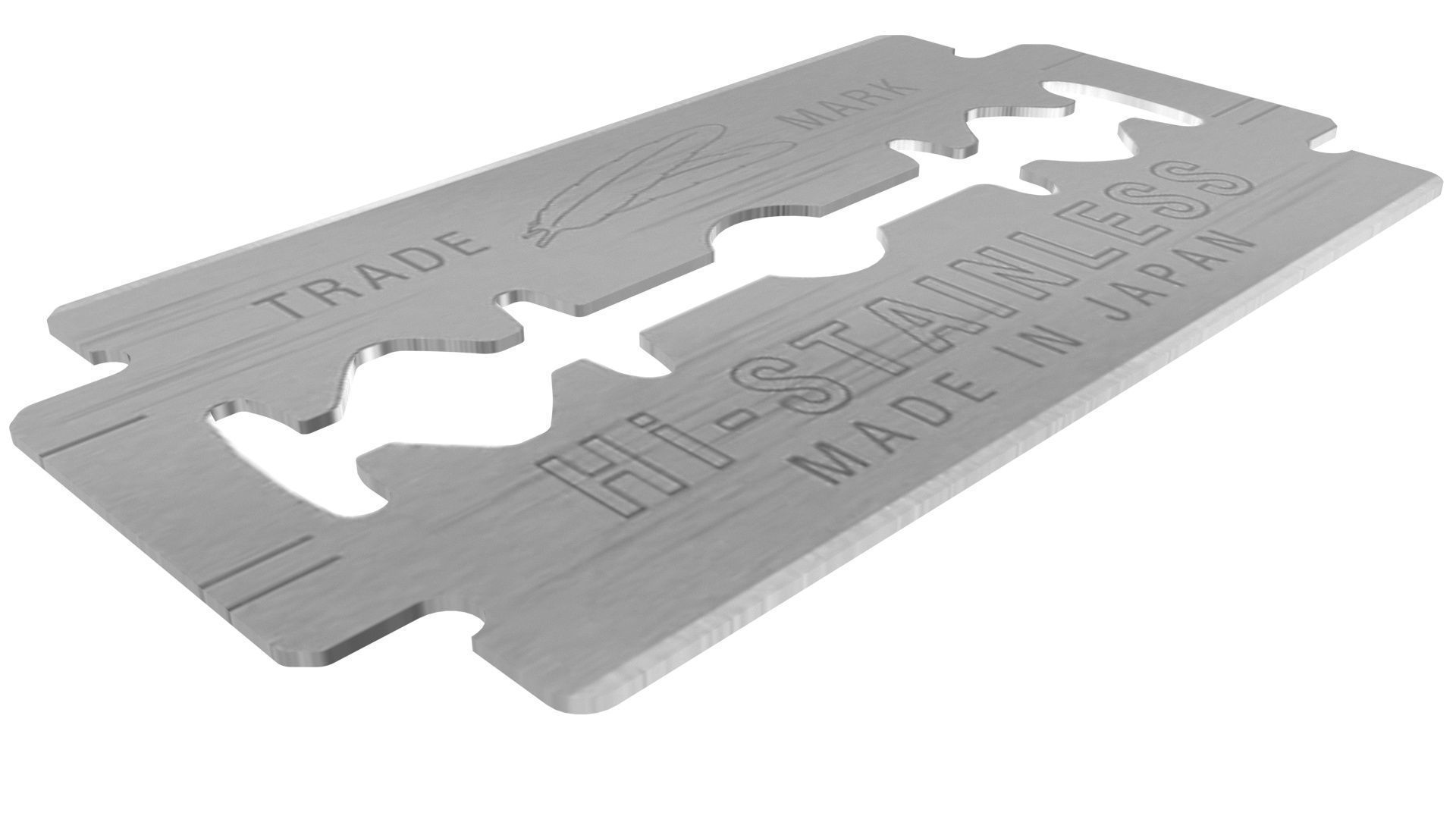 Razor Blade 3D model_13