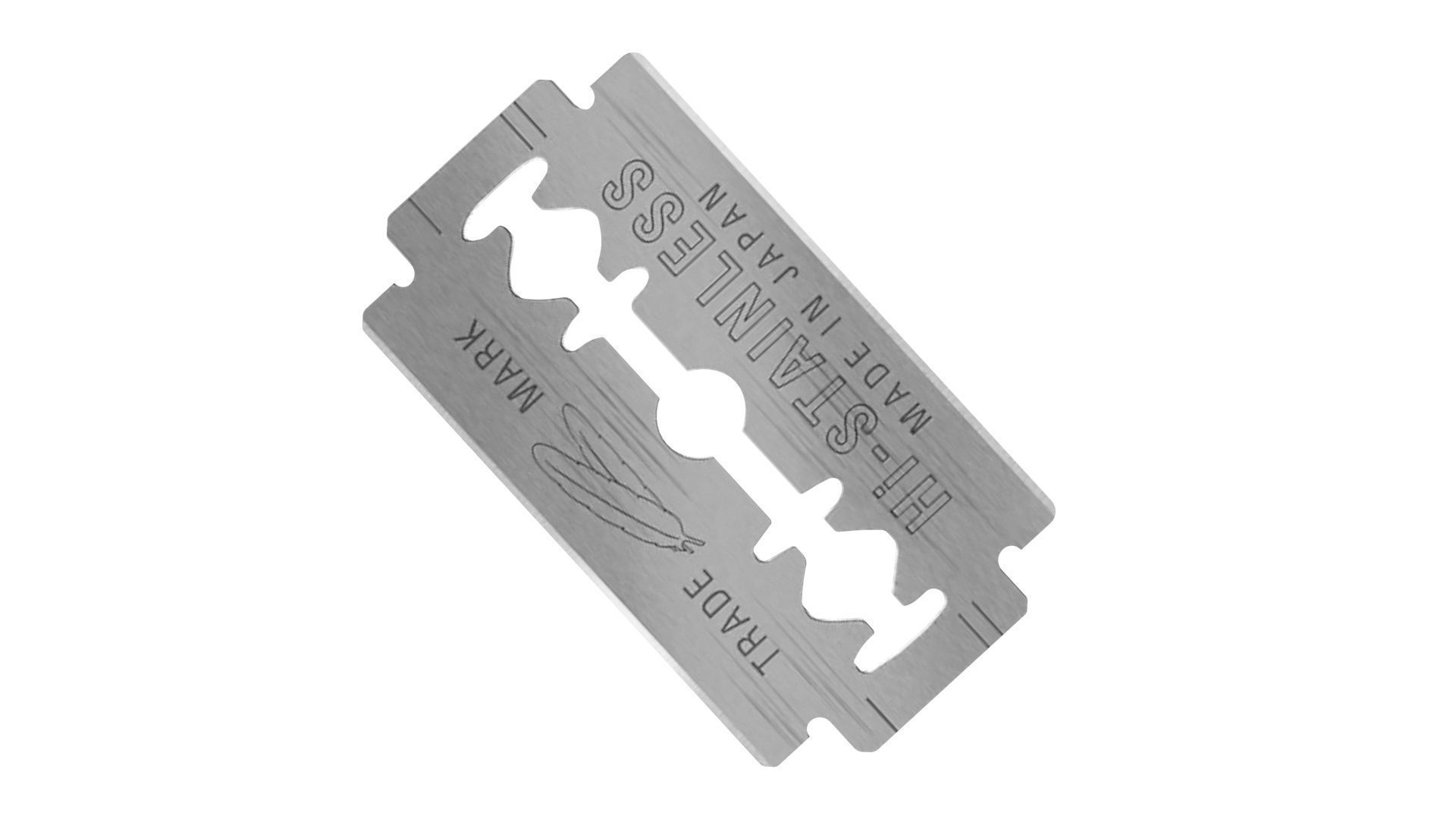 Razor Blade 3D model_11