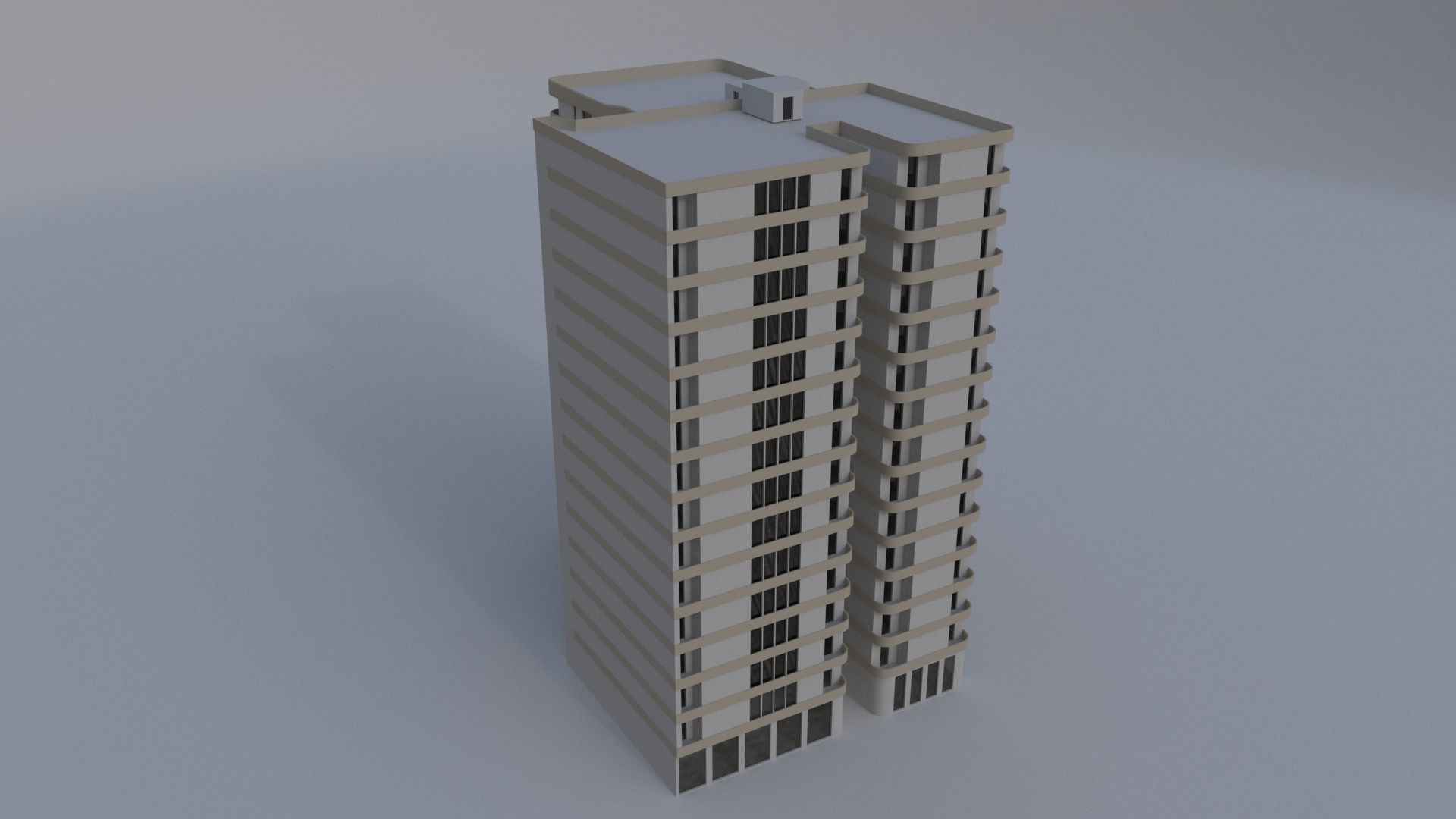 BuildingofficeR 3D model_2