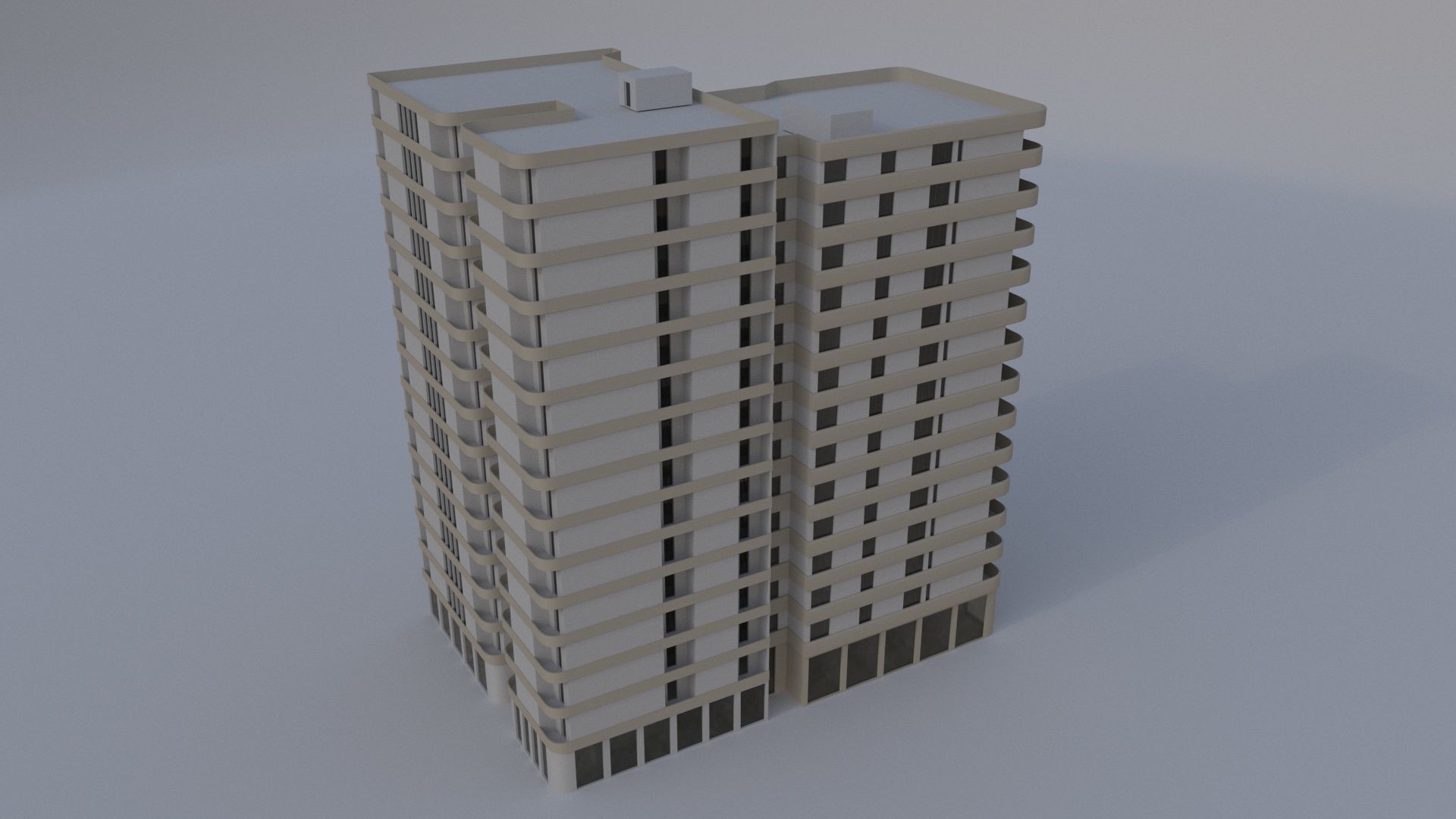BuildingofficeR 3D model_4