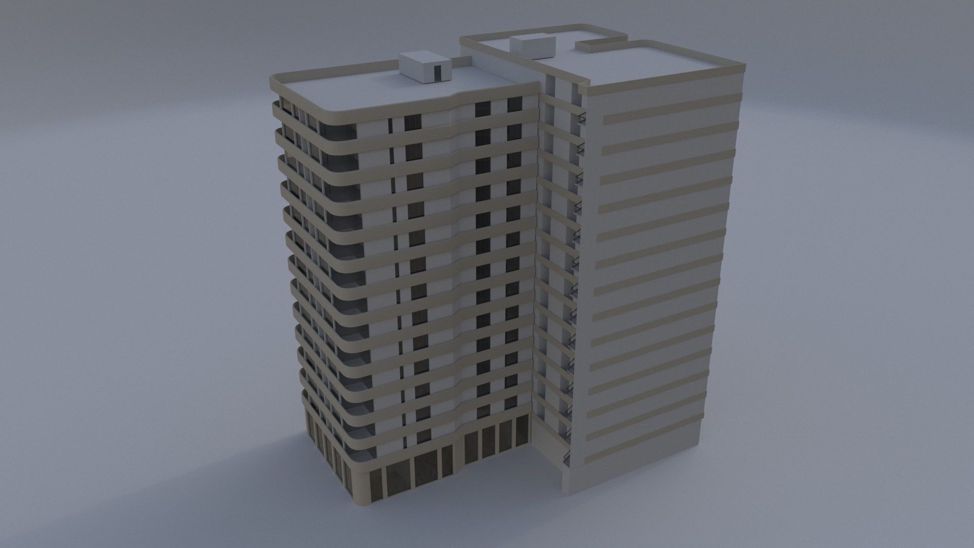 BuildingofficeR 3D model_1