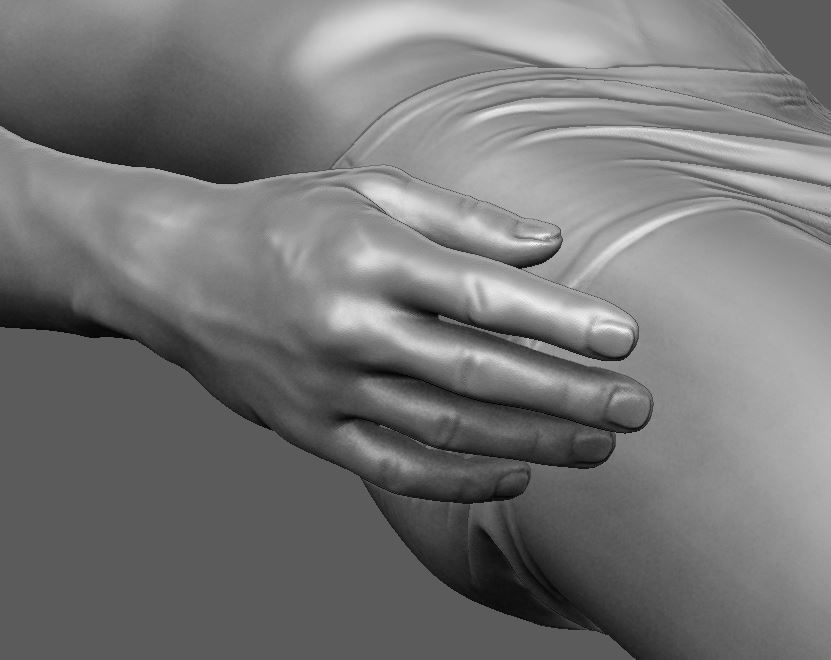 Man Body  3D print model_20