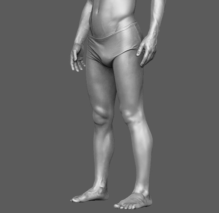 Man Body  3D print model_39