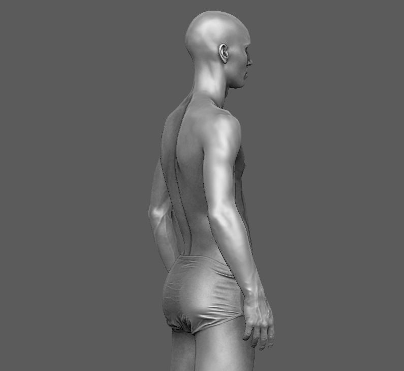Man Body  3D print model_34