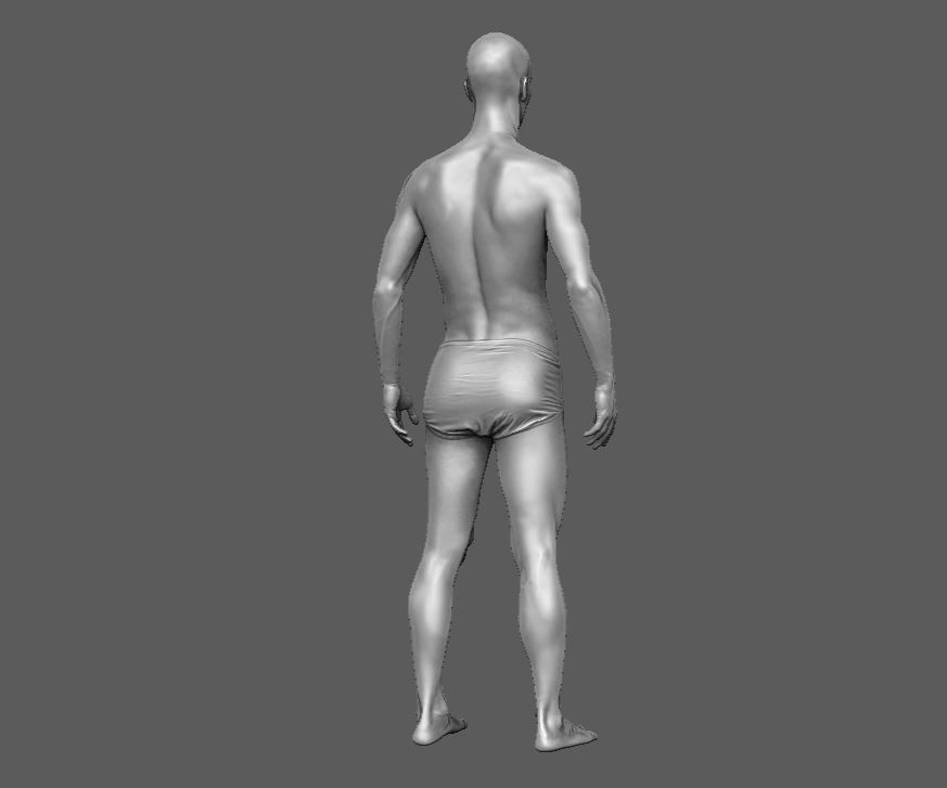 Man Body  3D print model_9